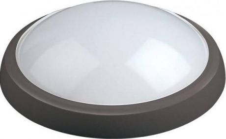 Пылевлагозащитный светодиодный светильник (11137) Uniel 5500K ULW-O04-12W/NW IP65 BLACK