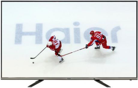Телевизор LED 50" Haier LE50K5500TF серебристый 1920x1080 60 Гц Wi-Fi Smart TV RJ-45 SCART