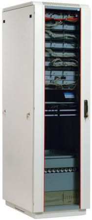 Шкаф напольный 38U ЦМО ШТК-М-38.6.10-1ААА 600x1000mm дверь стекло