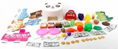 Игровой набор Shantou Gepai "Стульчик маленького кассира" 46 предметов в ассортименте