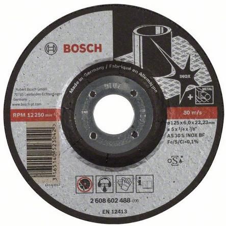 Обдирочный круг Bosch 125х6мм 2608602488