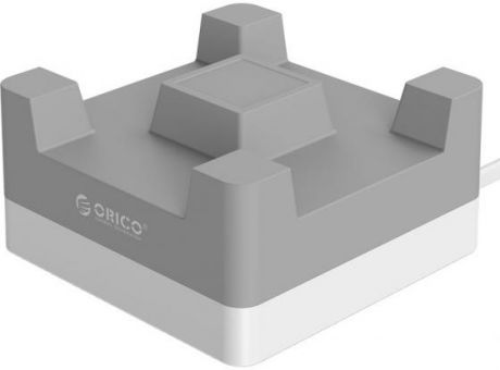 Сетевое зарядное устройство Orico CHA-4U-EU-GY 2.4А 4 x USB серый