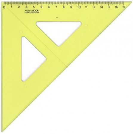 Треугольник Koh-i-Noor 744152 16 см пластик