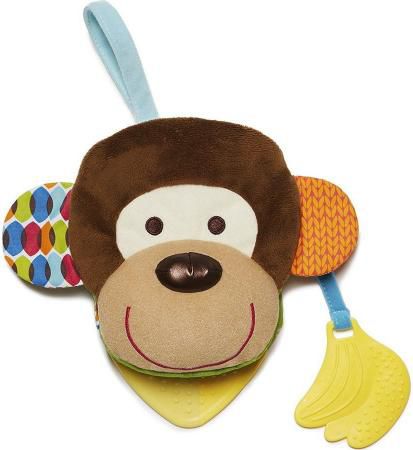 Мягкая игрушка обезьянка Skip Hop Книжка-обезьяна 17 см разноцветный