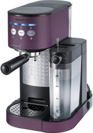 Кофеварка Polaris PCM 1525E Adore Cappuccino 1350 Вт фиолетовый