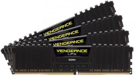 Память DDR4 4x16Gb 3000MHz Corsair CMK64GX4M4D3000C16 RTL PC4-24000 CL16 DIMM 288-pin 1.35В
