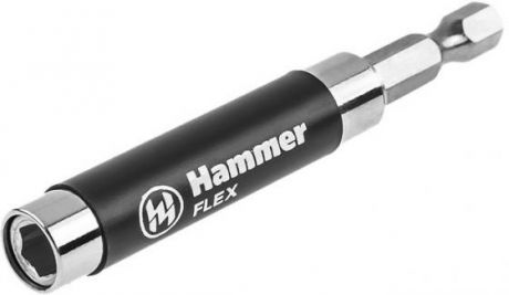 Магнитный держатель для бит Hammer Flex 203-205 выдвижной 1/4*80мм
