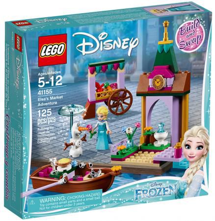 Конструктор LEGO Disney Princess: Приключения Эльзы на рынке 125 элементов 41155