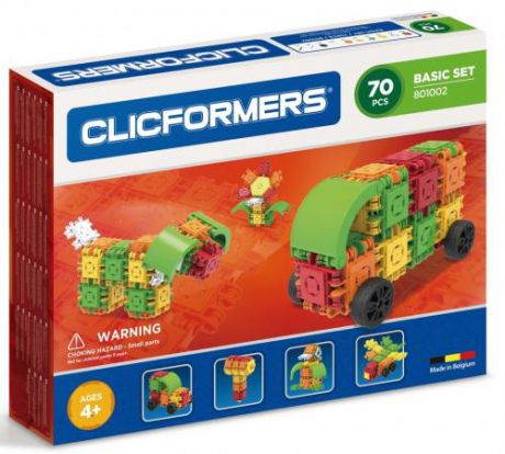Конструктор Clicformers Basic Set 70 элементов