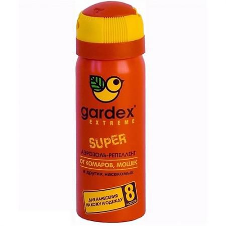 GARDEX Extreme SUPER Аэрозоль-репеллент от комаров и других насекомых 80 мл