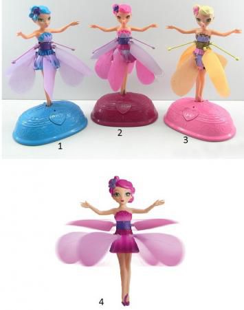 Кукла Shantou Flying Fairy со звуком светящаяся летающая в ассортименте