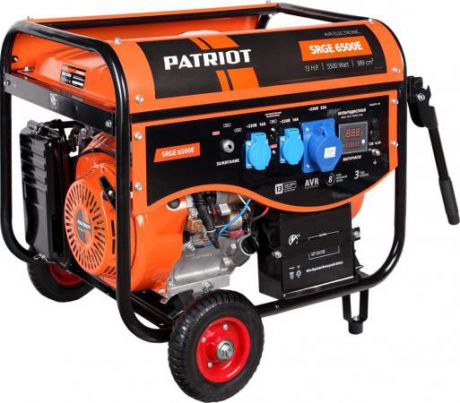 Генератор Patriot Max Power SRGE 6500E