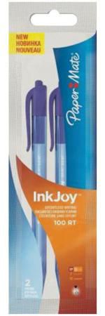Набор шариковых ручек автоматическая Paper Mate INK JOY 2 шт синий PM-S0957070