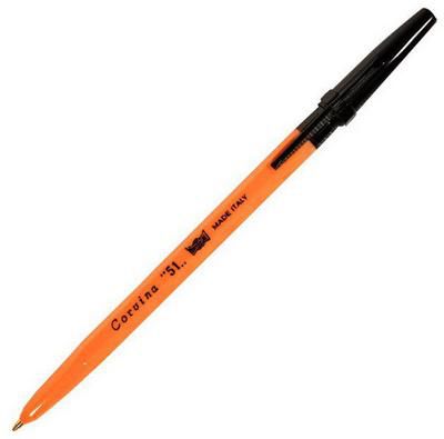 Ручка шариковая CARIOCA CORVINA 51 черный 0.7 мм 40383/01G/28311