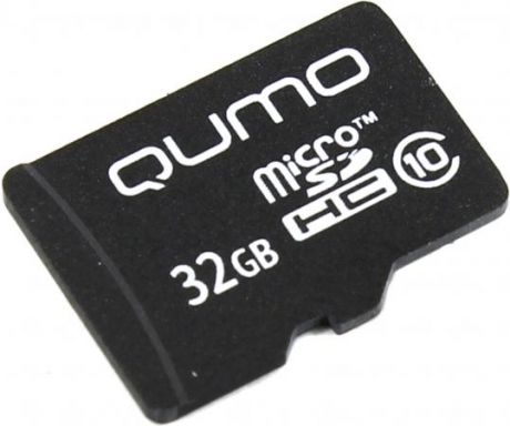 Карта памяти Micro SDHC 32Gb class 10 QUMO QM32GMICSDHC10NA