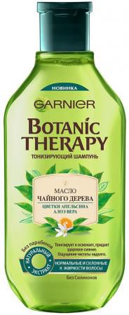 Шампунь Garnier Botanic Therapy Масло чайного дерева, цветки апельсина и алоэ вера 400 мл