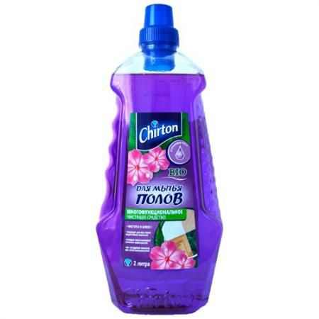 CHIRTON Чистящее средство для мытья полов Утреняя Роса 2000 мл