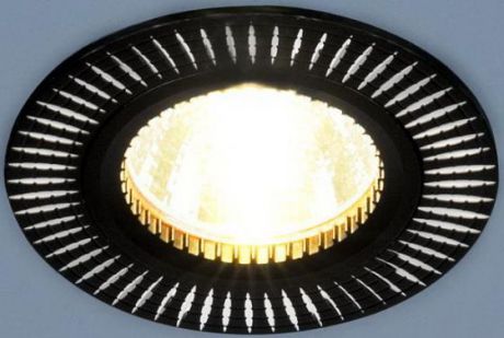 Встраиваемый светильник Elektrostandard 2003 MR16 BK/SL черный/серебро 4690389060441