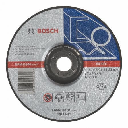Обдирочный круг Bosch 180х6мм 2608600315