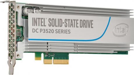 Твердотельный накопитель SSD 2.5" 450Gb Intel SSD P3520 Series Read 1200Mb/s Write 600Mb/s PCI-E SSDPE2MX450G701 948646