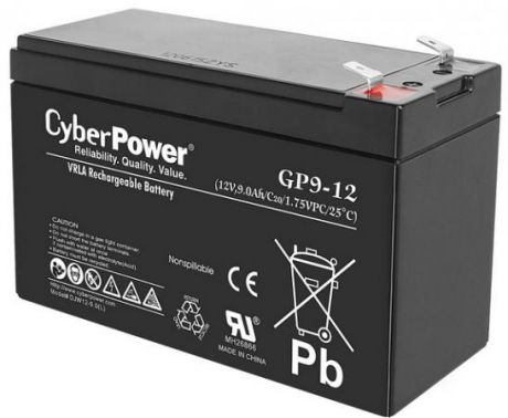 Батарея CyberPower 12V9Ah GP9-12