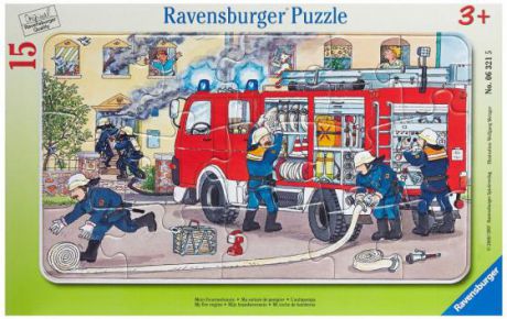 Пазл 15 элементов Ravensburger Пожарная машина