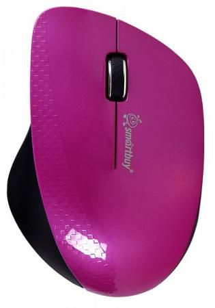 Мышь беспроводная Smart Buy SBM-309AG-I розовый чёрный USB