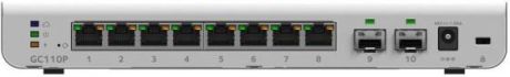 Коммутатор NETGEAR GC110P-100PES управляемый 8 портов 10/100/1000Mbps