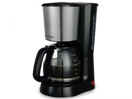 Кофеварка Supra CMS-1501 1000Вт 1.5л черный