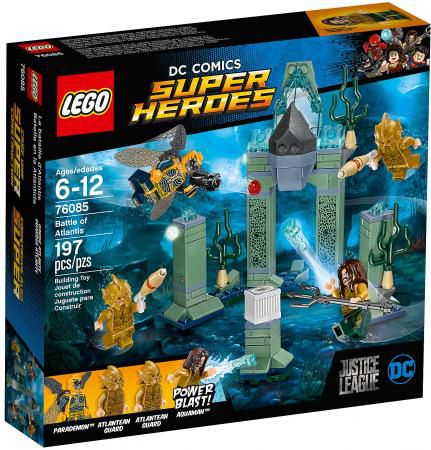 Конструктор LEGO Super Heroes: Битва за Атлантиду 197 элементов 76085