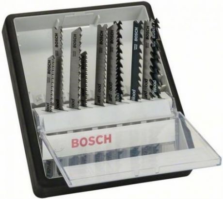 Лобзиковая пилка Bosch 10шт 2607010540