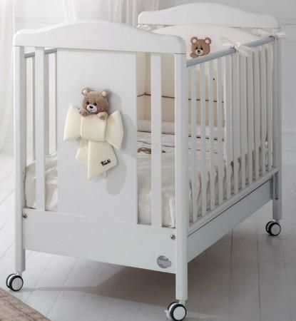 Кроватка Baby Expert Trudino (белый)
