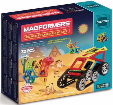 Магнитный конструктор Magformers Adventure Desert 32 элемента 703010