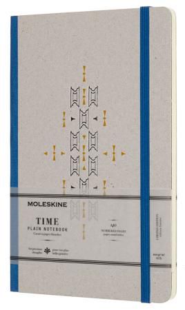 Блокнот Moleskine Limited Edition TIME NOTEBOOKS LCTM33B Large 130х210мм обложка картон 140стр. линейка синий