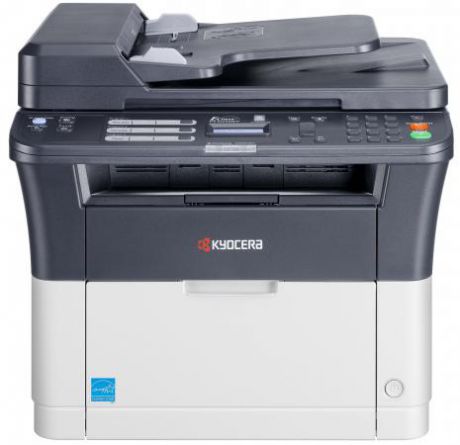 МФУ Kyocera FS-1025MFP ч/б A4 25ppm 1200x1200dpi Duplex автоподатчик Ethernet USB