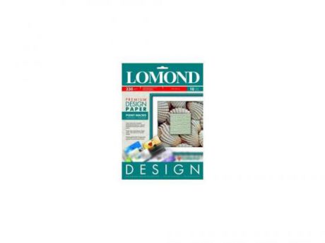 Бумага Lomond A4 230г/м2 10л матовая "Лен" для струйной печати Дизайн Премиум 933041