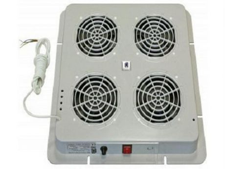 Вентиляторный модуль Estap M44HV4FTG 4 вентилятора термостат для шкафов Universal Line серый