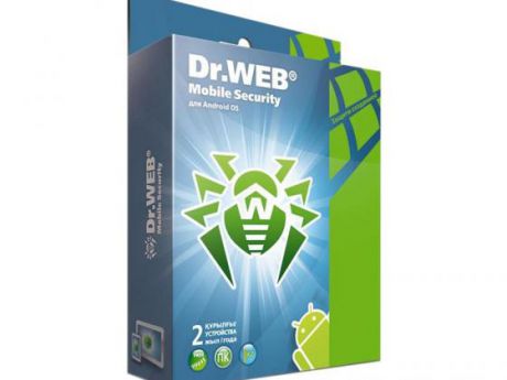 Антивирус Dr.Web Mobile Security BOX на 24 месяца на 2 устройства BHM-AA-24M-2-A3