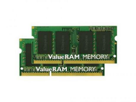 Оперативная память для ноутбука 16Gb (2x8Gb) PC3-10600 1333MHz DDR3 SO-DIMM CL9 Kingston KVR13S9K2/16