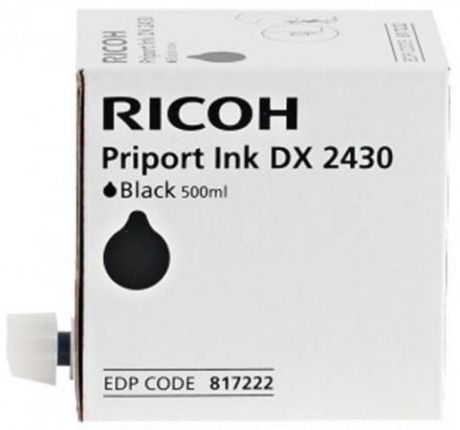 Чернила Ricoh 817222 тип 2430 для DX2330/2430 черный