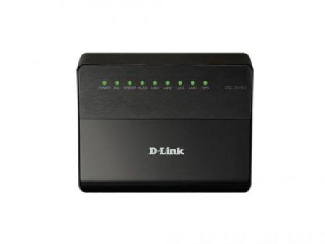 Беcпроводной маршрутизатор ADSL D-LINK DSL-2640U/RA/U1A/U2A Annex A ADSL/ADSL2/ADSL2+ 1xADSL 4xLAN 802.11n
