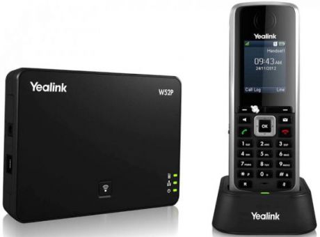 Телефон IP/Dect Yealink W52P 5 SIP-аккаунтов 1.8" LCD