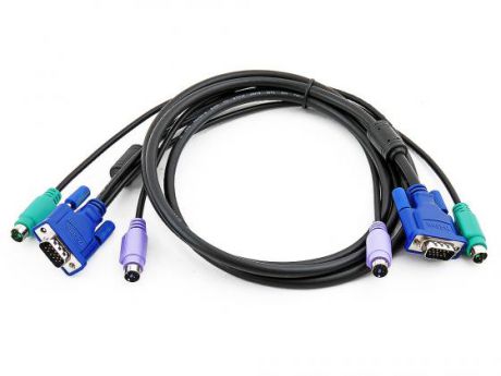 Набор кабелей D-LINK DKVM-CB 2xPS/2 1xVGA 1.8м