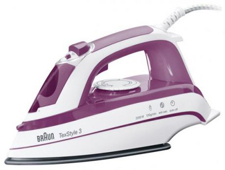 Утюг Braun TS365A 2200Вт белый фиолетовый