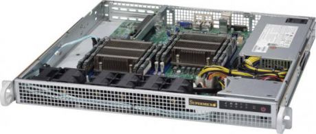 Серверная платформа Supermicro SYS-6018R-MD 1U LGA2011-3 C612 8xDDR4 2x2.5" 2xGigabit Ethernet 500Вт