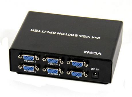 Разветвитель VGA 2-4 VCOM Telecom DD1824