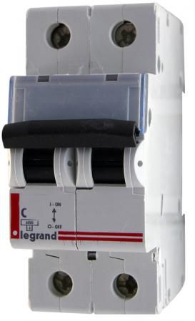 Автоматический выключатель Legrand TX3 6000 тип C 2П 63А 404048