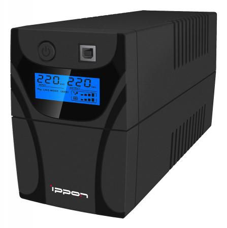 ИБП Ippon Back Power Pro LCD 700 420Вт 700ВА черный