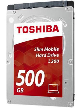 Жесткий диск для ноутбука 2.5" 500 Gb 5400rpm 8Mb cache Toshiba L200 Slim SATAIII HDWK105UZSVA