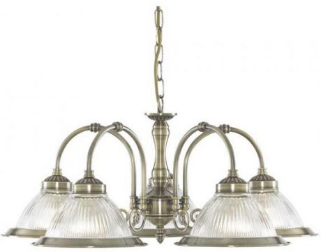 Подвесная люстра Arte Lamp American Diner A9366LM-5AB